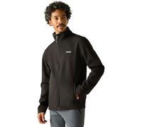 Regatta Men's Cera Softsell Jacket, Water-repellent, Wind-resistant, Stretchable - Black M