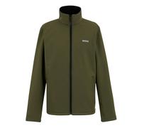 Regatta Mens Cera V Wind Resistant Soft Shell Jacket - Olive Night - L - Olive Night - 96% Polyester/4% Elastane