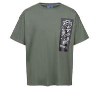 Regatta Mens Christian Lacroix Aramon Flower T-Shirt - Dark Khaki - 3XL - Dark Khaki