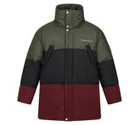 Regatta Mens Christian Lacroix Barbegal Baffled Padded Jacket - Dark Khaki/Black - S - Dark Khaki/Black - 64% Polyamide/36% Polyester