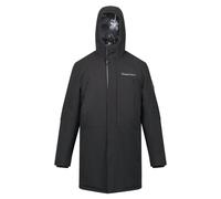 Regatta Men's Christian Lacroix Padded Long Waterproof Jacket - Black - Black - L - 100% Polyester