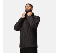 Regatta Men's 'Classic' 3 in 1 Waterproof Jacket in Jet Black | Size: Medium Regatta Jet Black M
