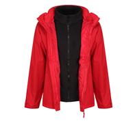 Regatta Men's Classic 3in1 Jacket - Size L - ClsRed(Blk)