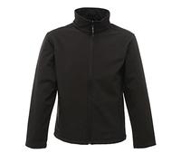 Regatta Men's Classic 3 Layer Softshell Jacket, Black (Black), Small (Manufacturer Size:S)