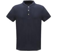 Regatta Mens Classic 65/35 Polycotton Wicking Quick Dry Polo Shirt - Navy - Size Medium