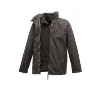 Regatta Mens Classic Waterproof Jacket (Seal Grey) - Size Small