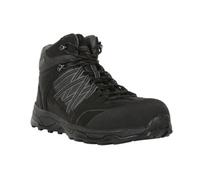 Regatta Mens Claystone Safety Boots Black/granite (6 Uk)