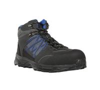 Regatta Mens Claystone Safety Boots Briar Grey/oxford Blue (11 Uk)