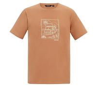 Regatta Mens Cline Graphic IX T-Shirt Italian Clay