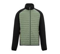 (S, Light Sage/Black) Regatta Mens Clumber Hybrid Jacket