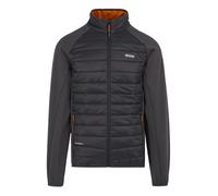 Regatta Mens Clumber IV Full Zip Hybrid Jacket (Ash/Fox) - Dark Grey - Size 2XL