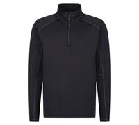 Regatta Mens Core Stretch Half Zip Midlayer (Black) - Size Medium