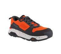 Regatta Mens Crossfort Safety Boots Flame Orange/gunmetal Grey (8 Uk)
