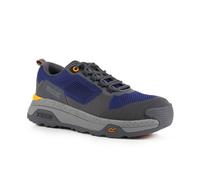 Regatta Mens Crossfort Safety Trainers UK 11 Twilight Blue Gun Metal
