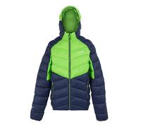 Regatta Men's Dalent Hooded Insulated Jacket - Green Flash/Navy - Green Flash/Navy - L