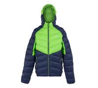 Regatta Men's Dalent Hooded Insulated Jacket - Green Flash/Navy - Green Flash/Navy - S