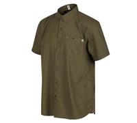 Regatta Mens Dalziel Shirt Camo Green Dia Print S
