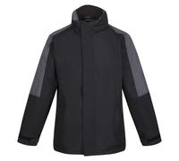 Regatta Mens Defender III 3-In-1 Jacket (Waterproof & Windproof) (Black/Seal Grey) - Size Large
