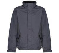 Regatta Dover Seal Grey/black Men's Waterproof Fleece-lined Bomber Jacket