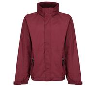 Regatta Dover Burgundy Men's Waterproof Fleece-lined Bomber Jacket #TRW297