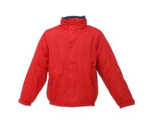 Regatta Mens Dover Waterproof Polyester Jacket-Classic Red/Navy-Large