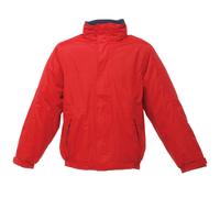 Regatta Mens Dover Waterproof Windproof Jacket - Classic Red/Navy - 3XL - Classic Red/Navy - 100% polyester
