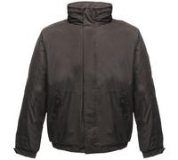 Regatta Mens Dover Waterproof Windproof Jacket (Thermo-Guard Insulation) (Black/Ash) - Size 6XL