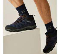 Regatta Mens Edgepoint IV Mid Walking Ankle Boots Water Resistant Cushioned Hiking Footwear