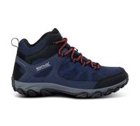 Regatta Men's Edgepoint Breathable Waterproof Mid Walking Boots in Navy | Size: 8 Regatta Navy 8