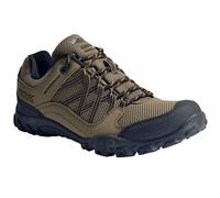 Regatta Mens Edgepoint III Low Rise Hiking Shoes (Gold Sand/Flame Orange) - Beige Nubuck - Size UK 8