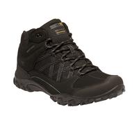Regatta Men's Edgepoint Mid Waterproof Hiking Shoes - Black/Granite - Black/Granite - 9.5 UK