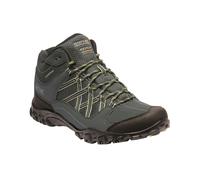 Regatta Men's Edgepoint Mid Waterproof Hiking Shoes - Briar/Lime Punch - 7 UK - Briar/Lime Punch