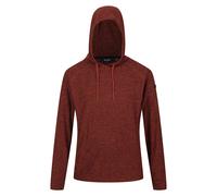 Regatta Mens Edley Marl Hoodie (Burnt Henna) - Brown/Navy - Size Small
