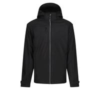 Regatta Professional Mens 4 in 1 Soft Shell Jacket - Black - XXL - Black - 100% Polyester
