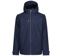 (L, Navy) Regatta Mens Erasmus 4 In 1 Soft Shell Jacket