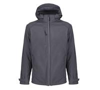Regatta Mens Erasmus 4 in 1 Soft Shell Jacket (Seal Grey) - Size Medium