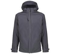 Regatta Mens Erasmus 4 In 1 Soft Shell Jacket - Seal Grey - XXL - Seal Grey - 100% Polyester