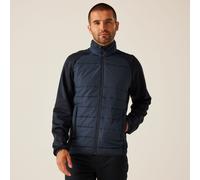 Regatta Essential Navy Blue Water Repellent Work Hybrid Jacket #tra590