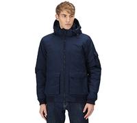 Regatta Mens Faizan Hooded Waterproof Jacket (3XL) (Navy)