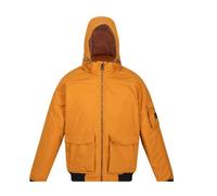 Regatta Mens Faizan Hooded Waterproof Jacket (Cathay Spice) - Multicolour - Size 3XL