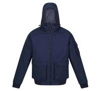 Regatta Mens Faizan Hooded Waterproof Jacket - Navy - Navy - XL