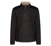 Regatta Mens Faversham Full Zip Fleece Jacket (Black) - Size Small
