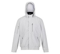 Regatta Mens Feelding Waterproof Jacket Silver Grey Linea S