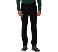 Regatta Men's Fenton Softshell Walking Trousers, Water Repellent, Wind Resistant & Multipocketed - Perfect for Outdoors, Hiking, Camping & Trekking Black