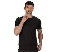 Regatta Mens Fingal Edition Marl T-Shirt Black, Size: Xxl