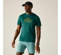 Regatta Men's Fingal Graphic T-Shirt Green, Size: S