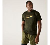 Regatta Men's Fingal Graphic T-Shirt Green, Size: XXL
