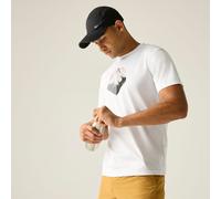 Regatta Men's Fingal Graphic T-Shirt White, Size: S