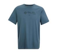 Regatta Mens Fingal Illustration T-Shirt - China Blue - 5XL - China Blue - 50% Polyester/50% Recycled Polyester