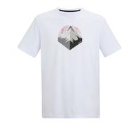 Regatta Mens Fingal Mountain T-Shirt (White) - Size Small